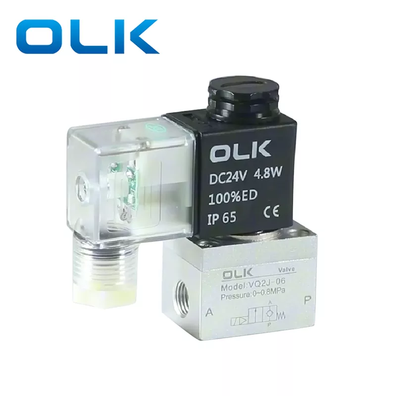 VQ Series Pilot Operated 2-way Solenoid Valve